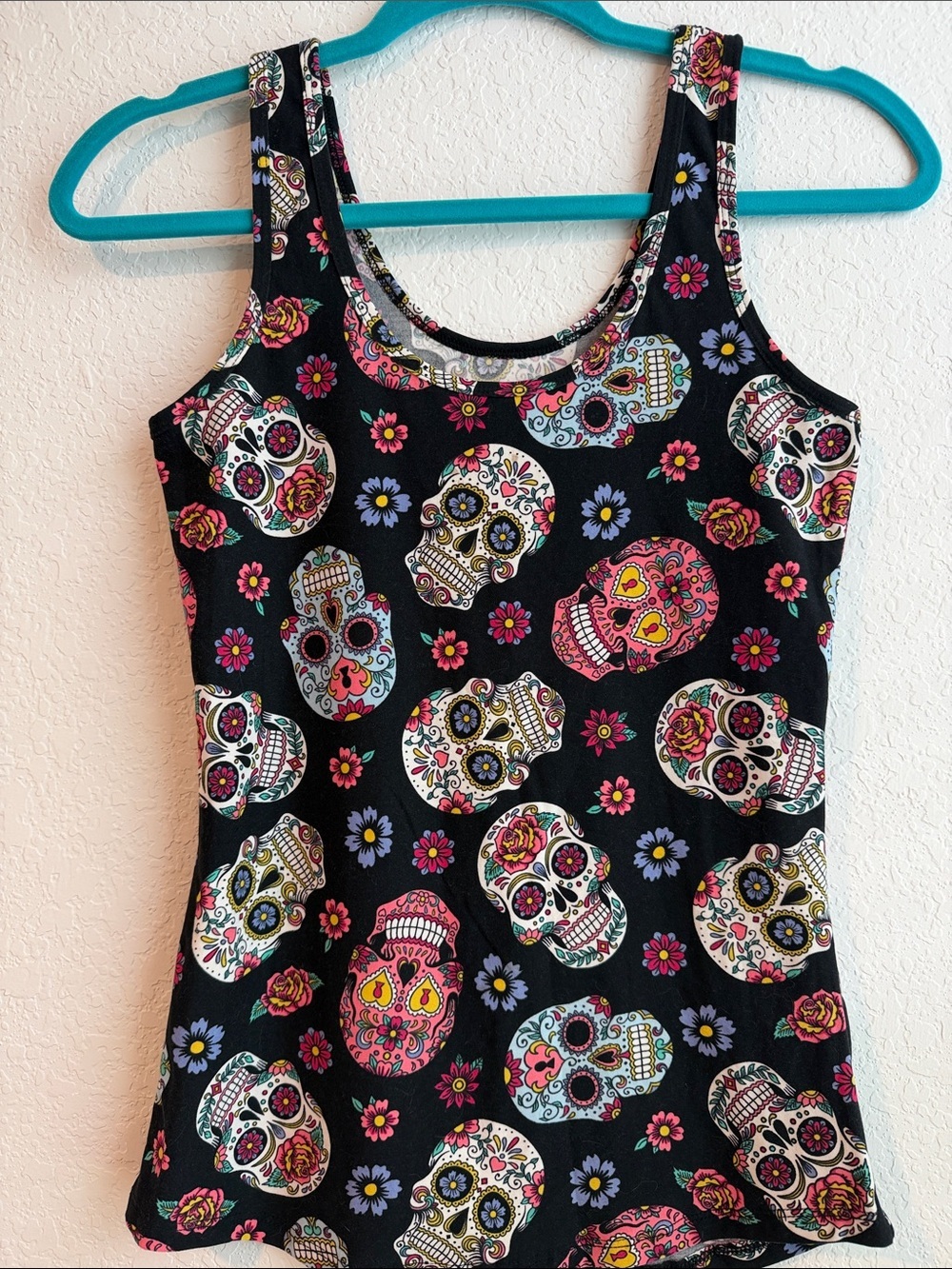 Junior Sugar Skull Tank Top